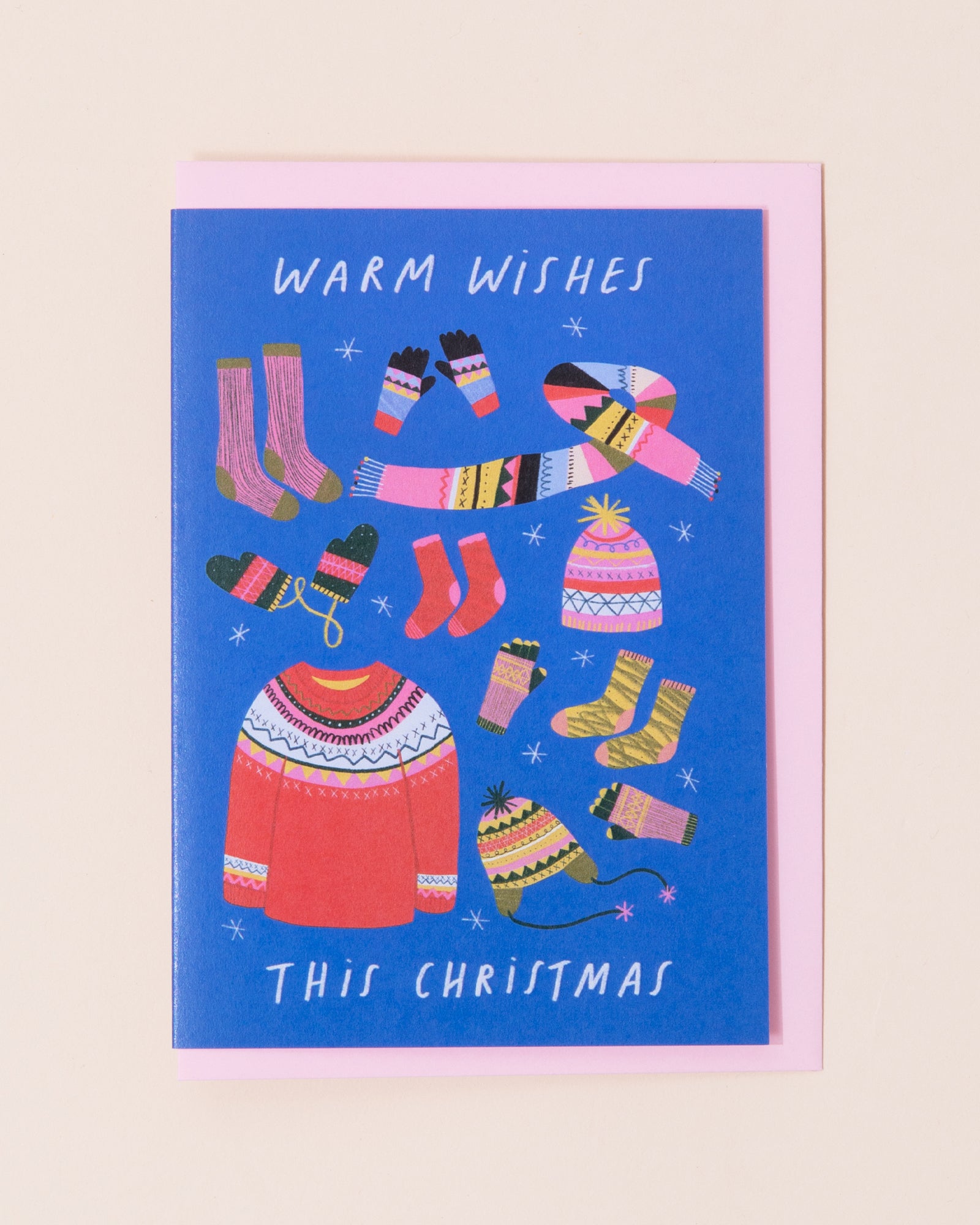 Warm Wishes Christmas Card