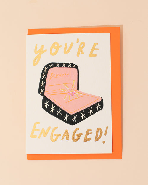 You're Engaged! Greetings Card