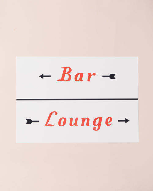 Bar | Lounge Print