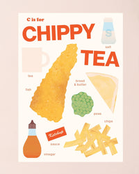 Chippy Tea Print