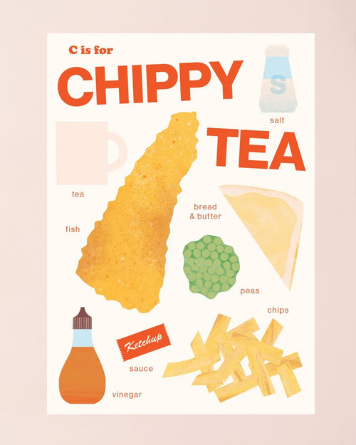 Chippy Tea Print