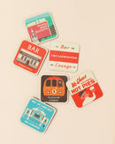 Laurieston Bar Coasters