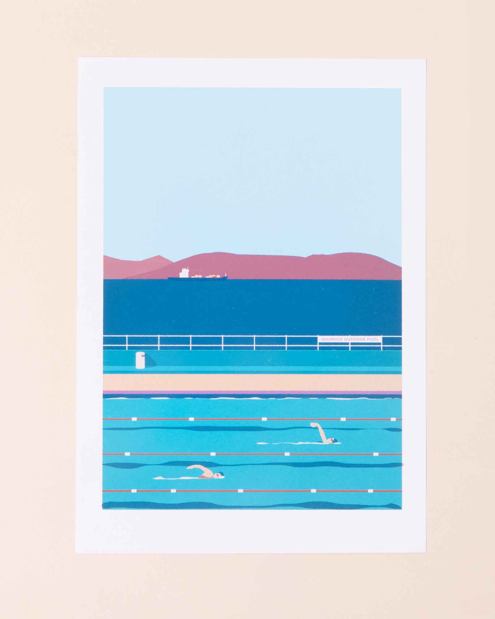 Gourock Pool Print
