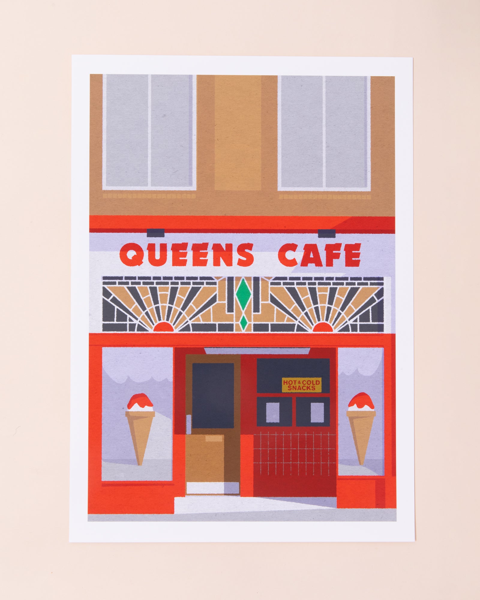 Queens Cafe Print