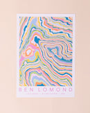 Kilo Papa Ben Lomond Map Print