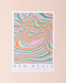 Kilo Papa Ben Nevis Map Print