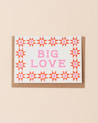 Big Love Greetings Card