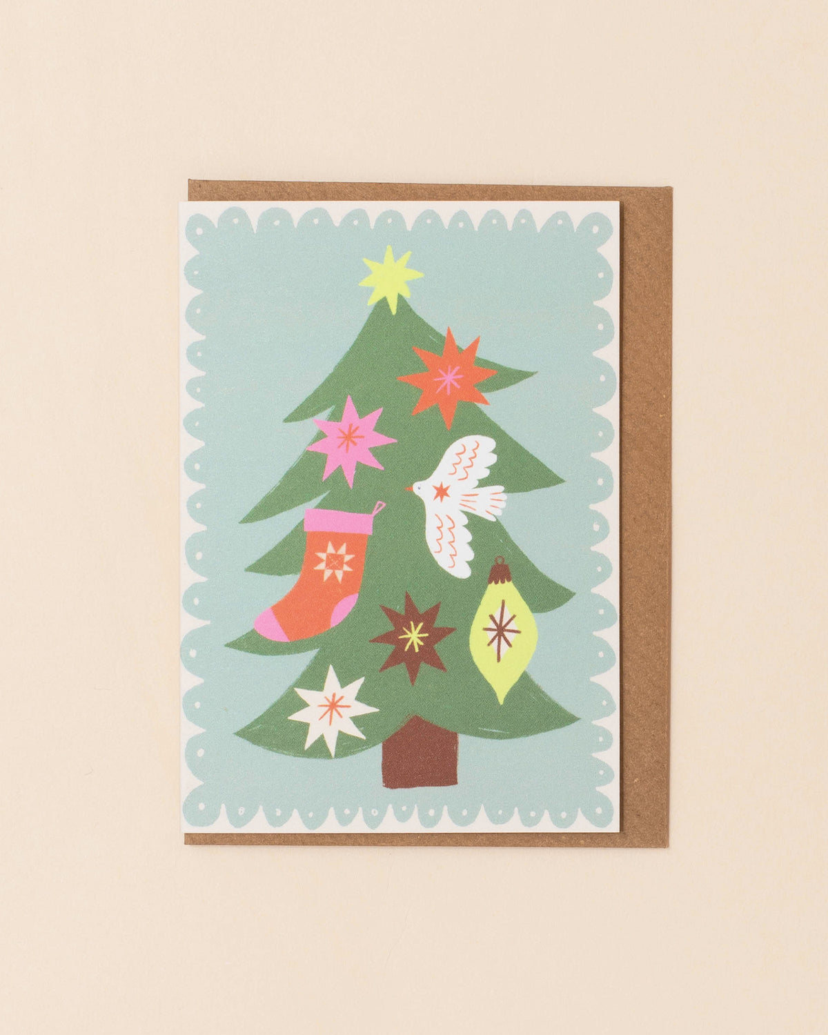 Christmas Tree Greetings Card