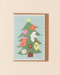 Christmas Tree Greetings Card