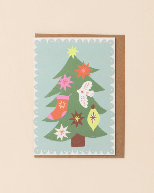 Christmas Tree Greetings Card