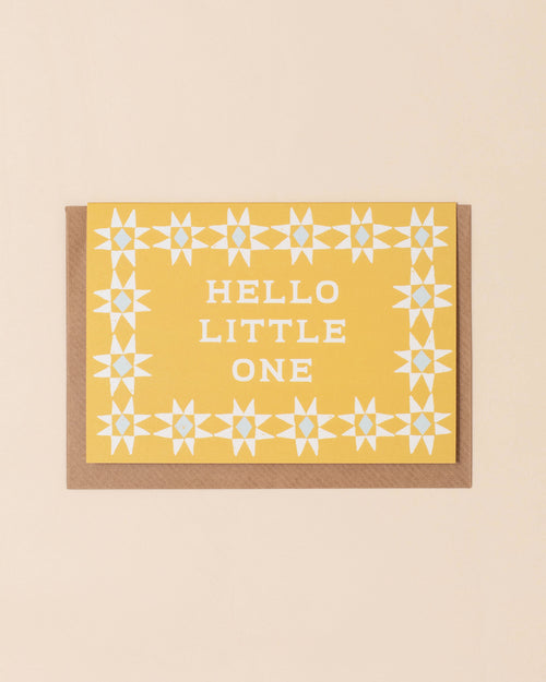 Hello Little One Greetings Card