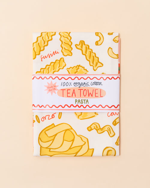 Pasta Lovers Tea Towel