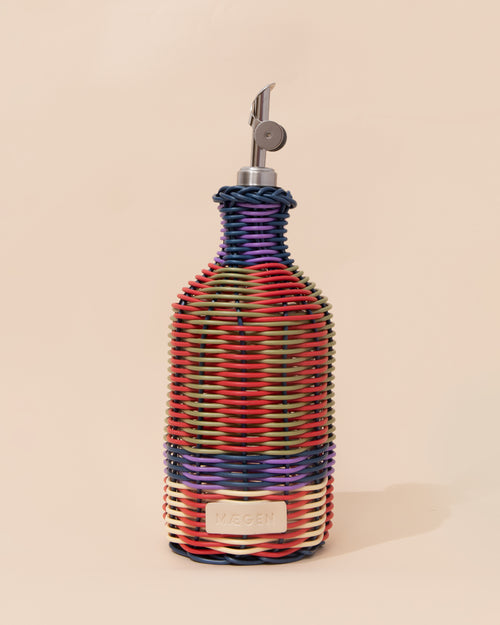 Oil Pourer | Red + Olive