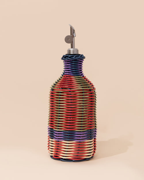 Oil Pourer | Red + Olive
