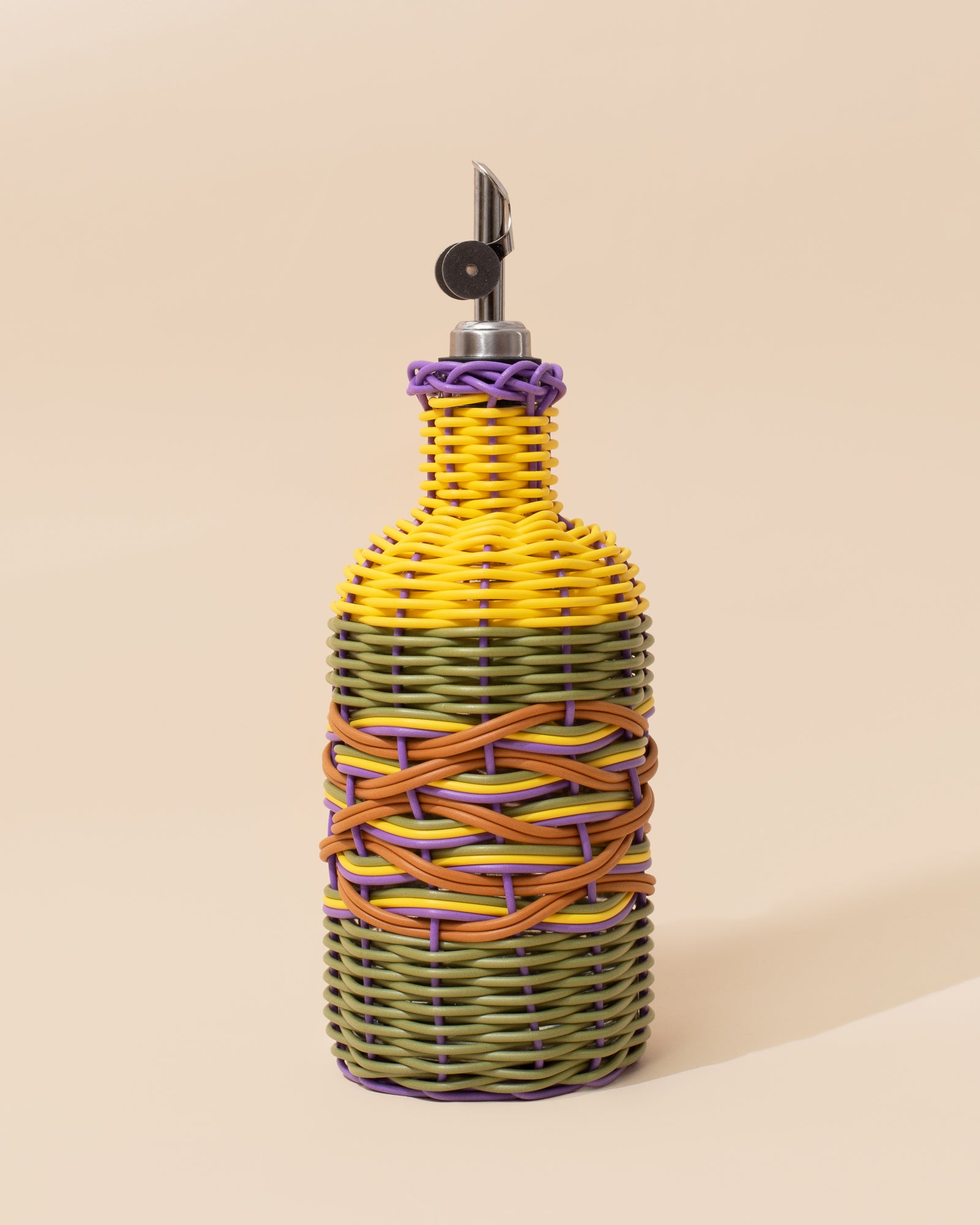 Oil Pourer | Yellow + Lilac
