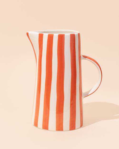 Stripe Jug | Orange