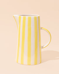 Stripe Jug | Yellow