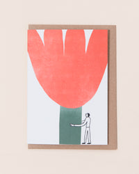 Flower Greetings Card