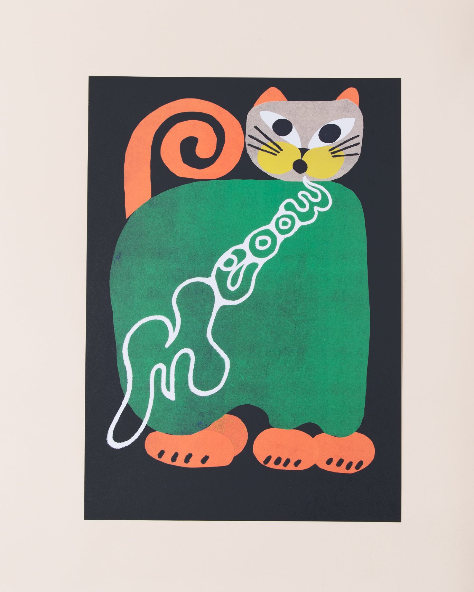 Cat Meow Print