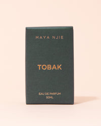 Green box of Maya Njie Tobak fragrance