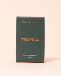 Green box of Maya Njie Tropica fragrance