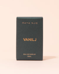 Green box of Maya Njie Vanilj fragrance