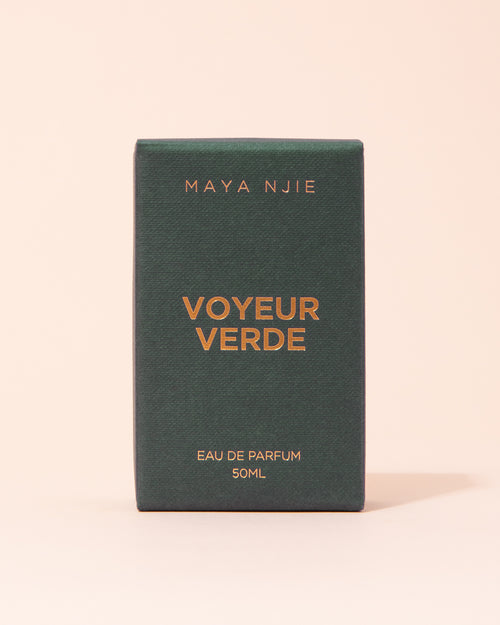 Green box of Maya Njie Voyeur Verde fragrance