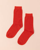 Merino Wool Socks | Red