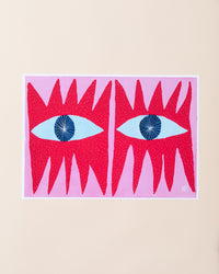 Nancy Mckie Red Eyes Print