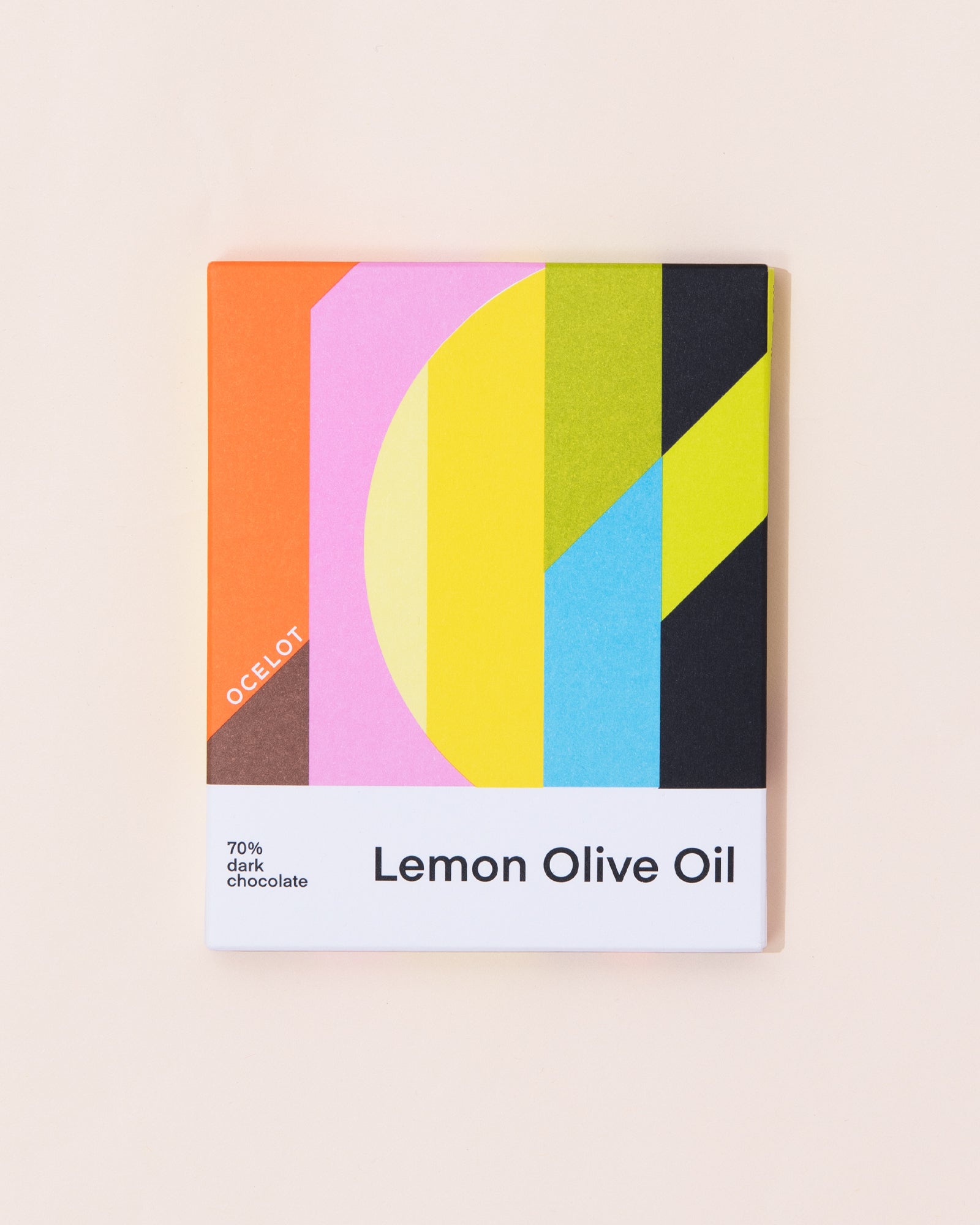 Ocelot Lemon Olive Oil Dark Chocolate