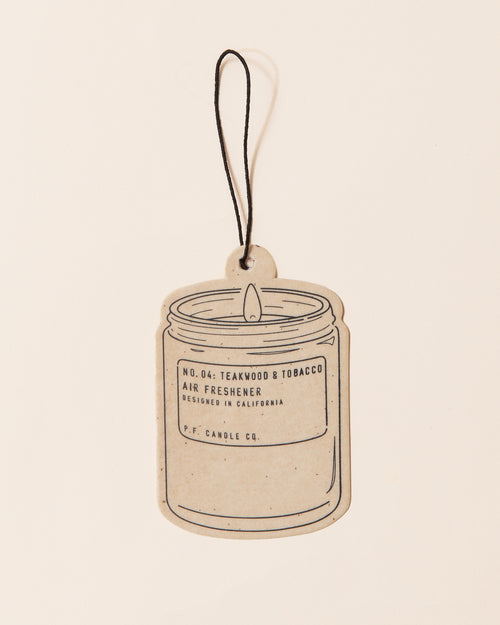 P.F Candle Air Freshener | Teakwood & Tobacco