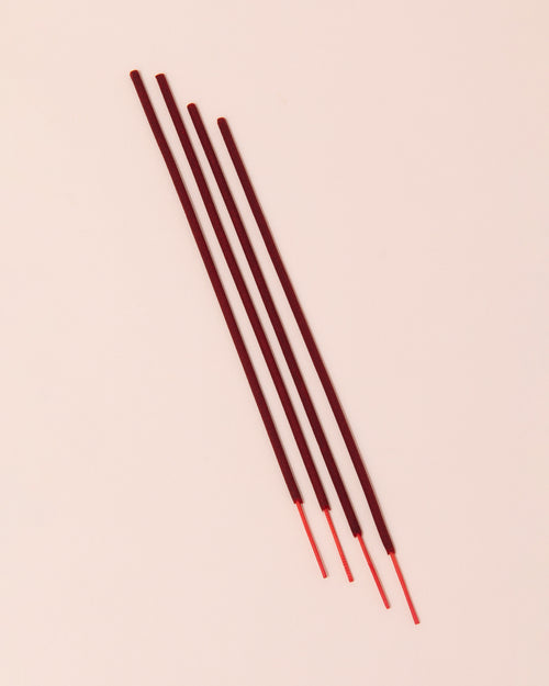 red incense sticks by P.F Candle 