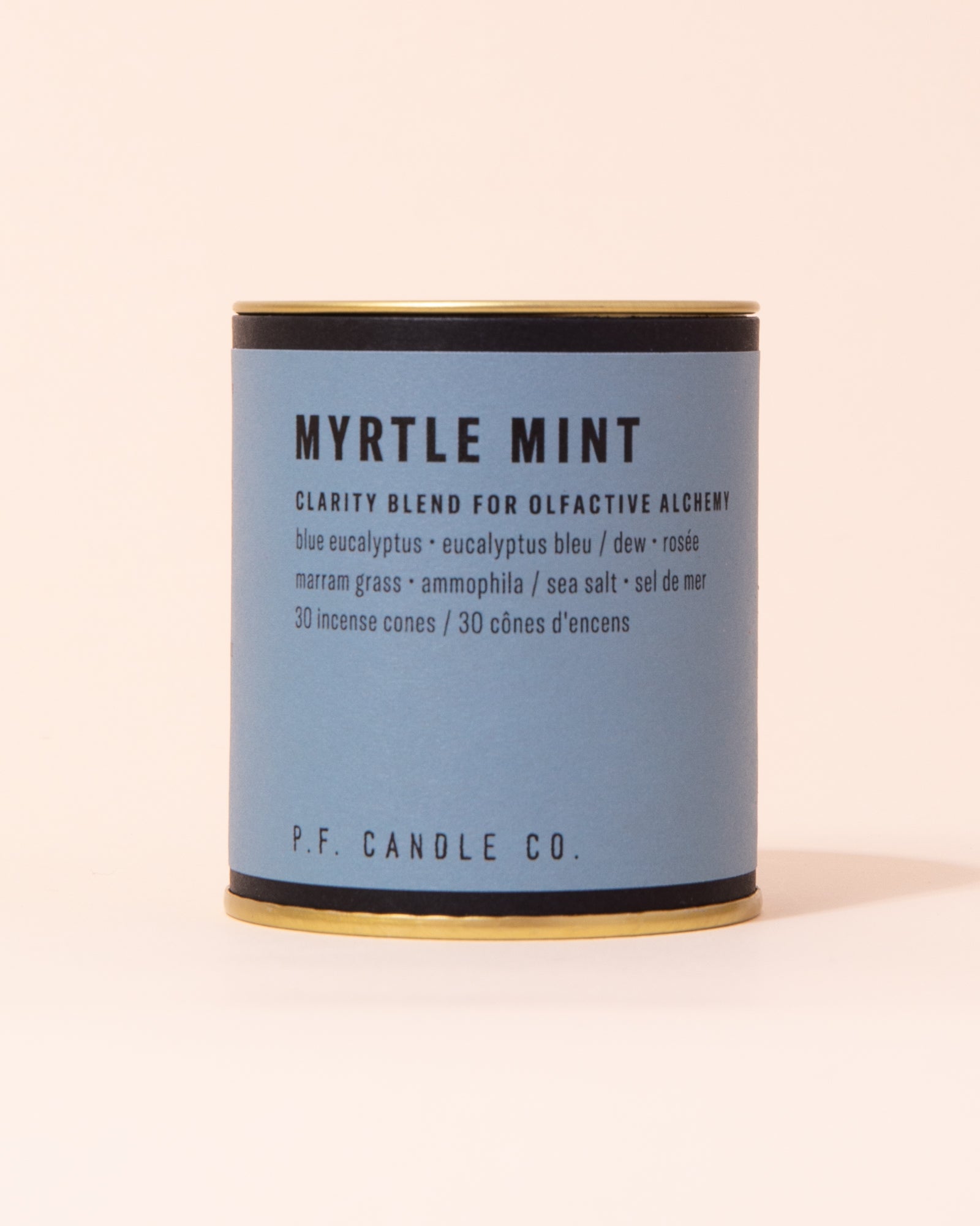 P.F Candle Myrtle Mint Incense Cones