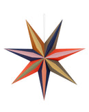 Colourful Paper Hanging Star Light