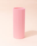 Potato 3D Printed Rigatoni Vase | Powder Pink