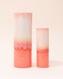 SGW Lab Porcelain Vase | Peach + Cream