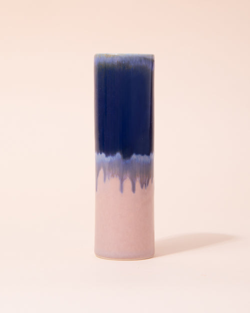 SGW Lab Porcelain Vase | Pink + Blue