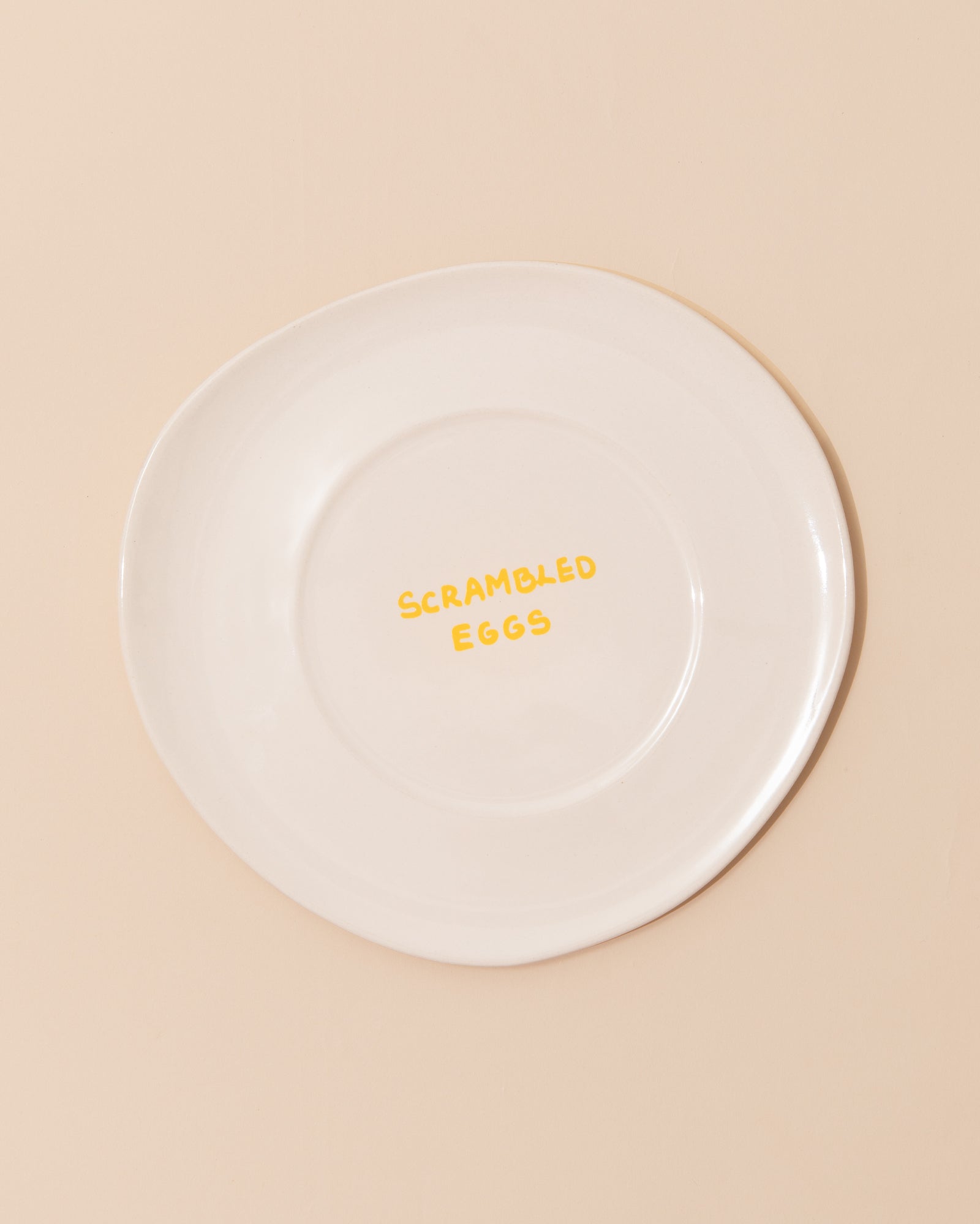 Scrambled Eggs Plate