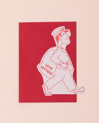 Hank The Postman Greetings Card