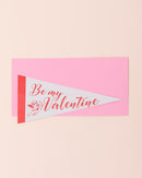 Valentine Pennant Greetings Card