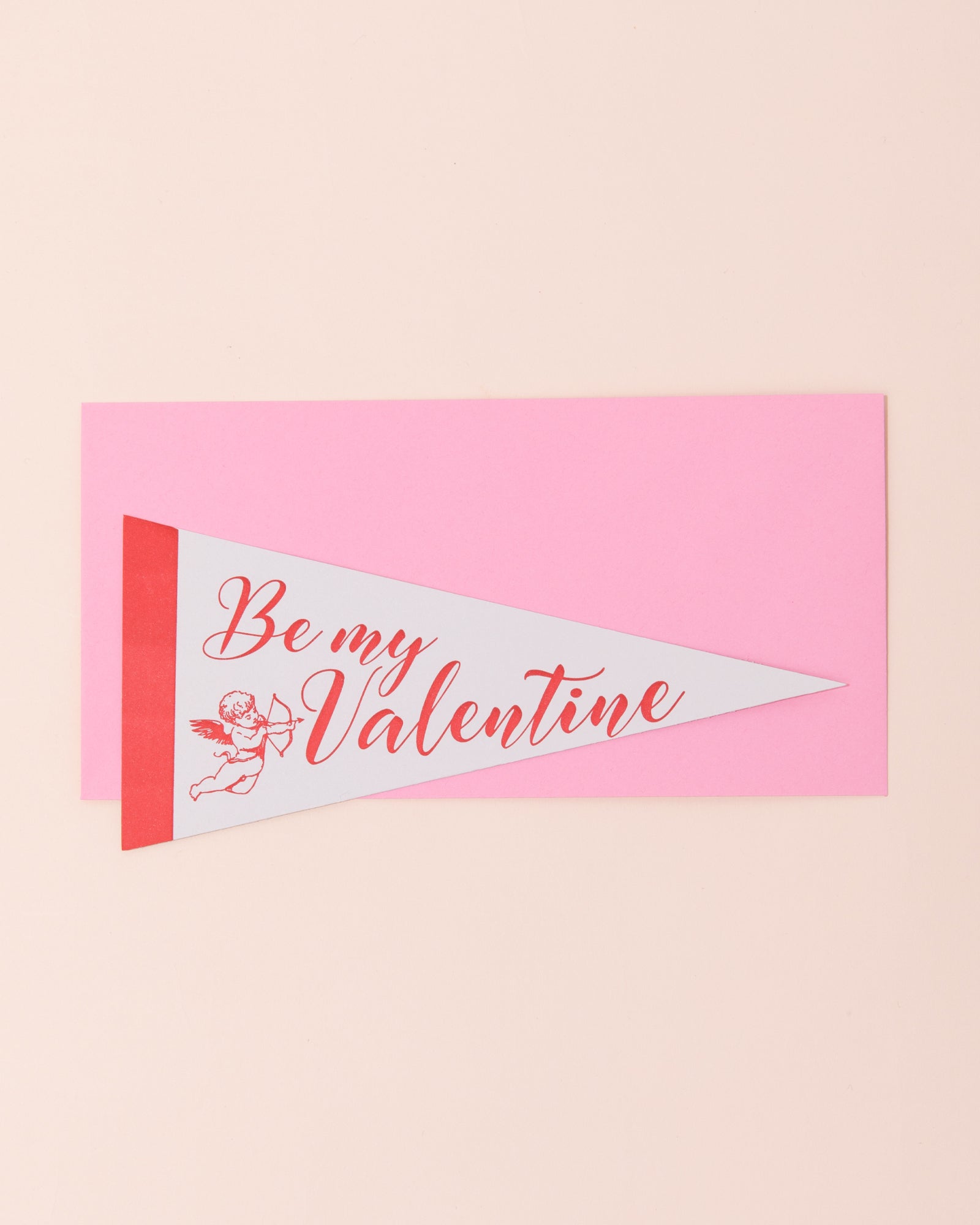 Valentine Pennant Greetings Card