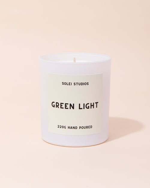Solei Studios Candle | Green Light