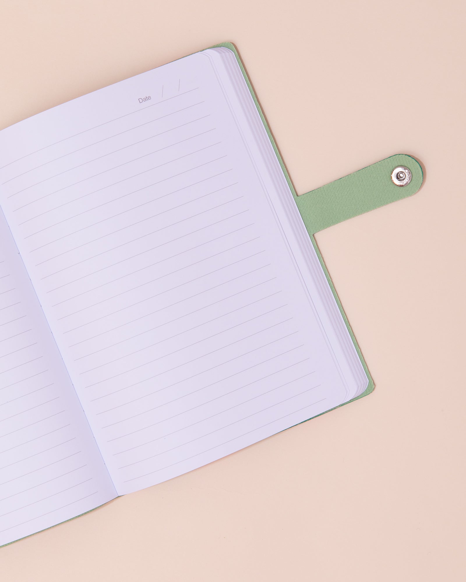 Stripe Notebook | Pink + Green