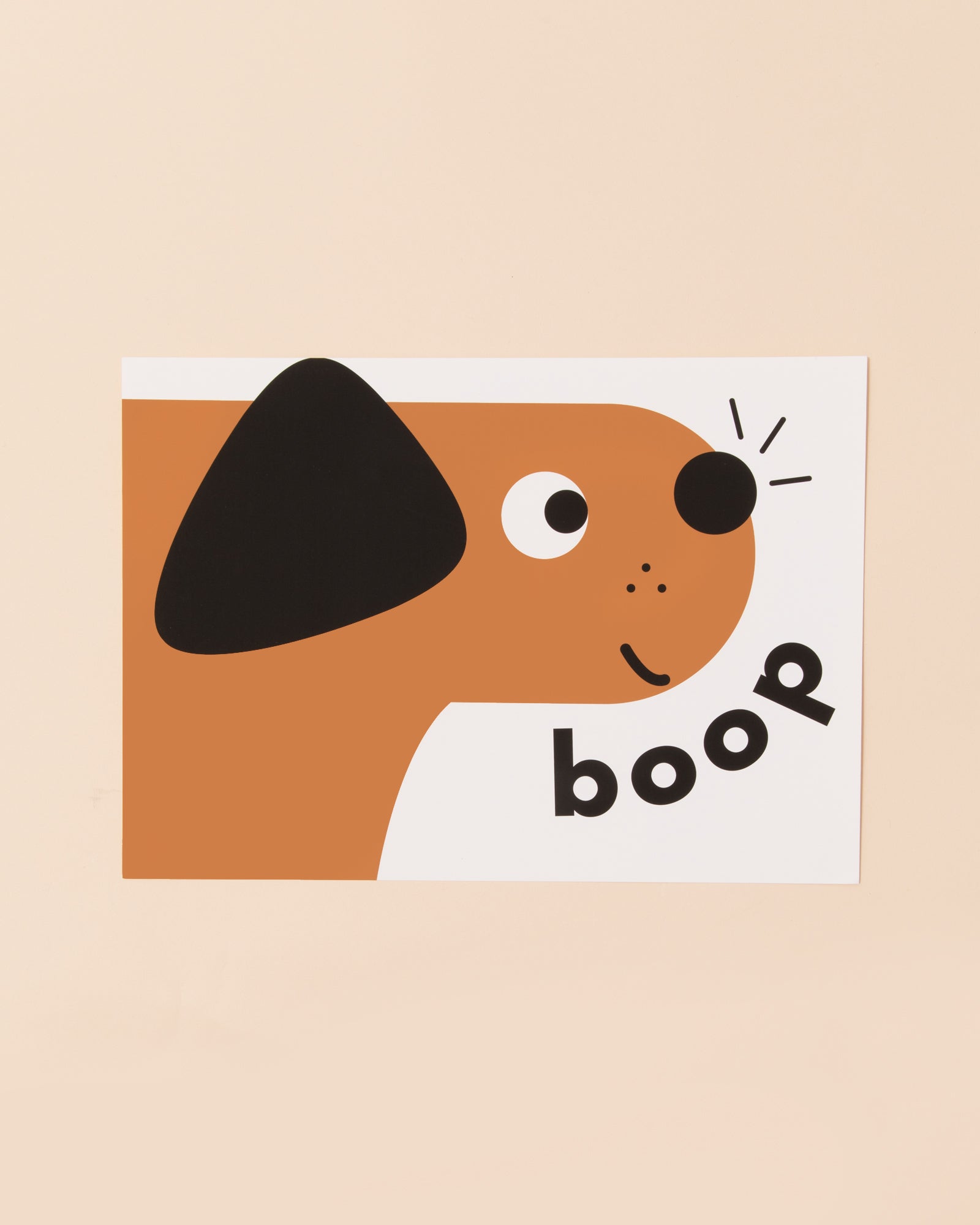 Boop Dog Print