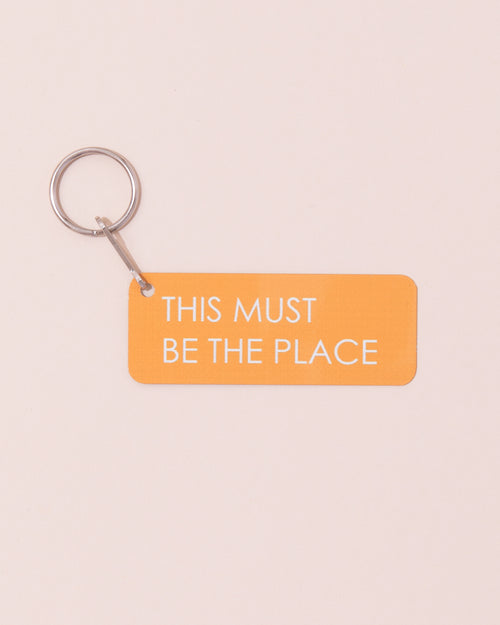 Metal keyring | This Must Be The Place