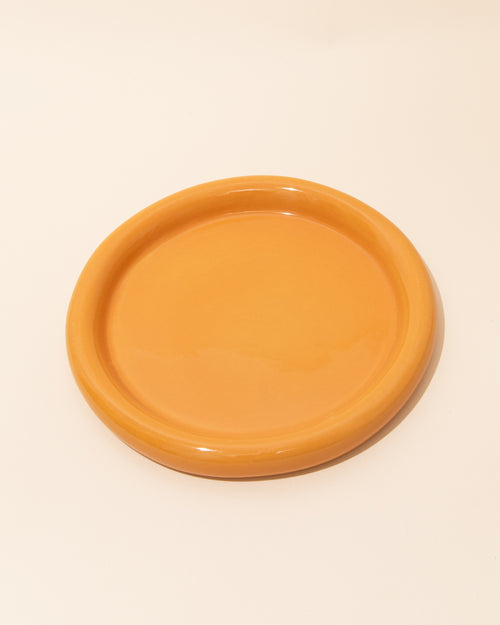 Ceramic Dinner Plate | Orange