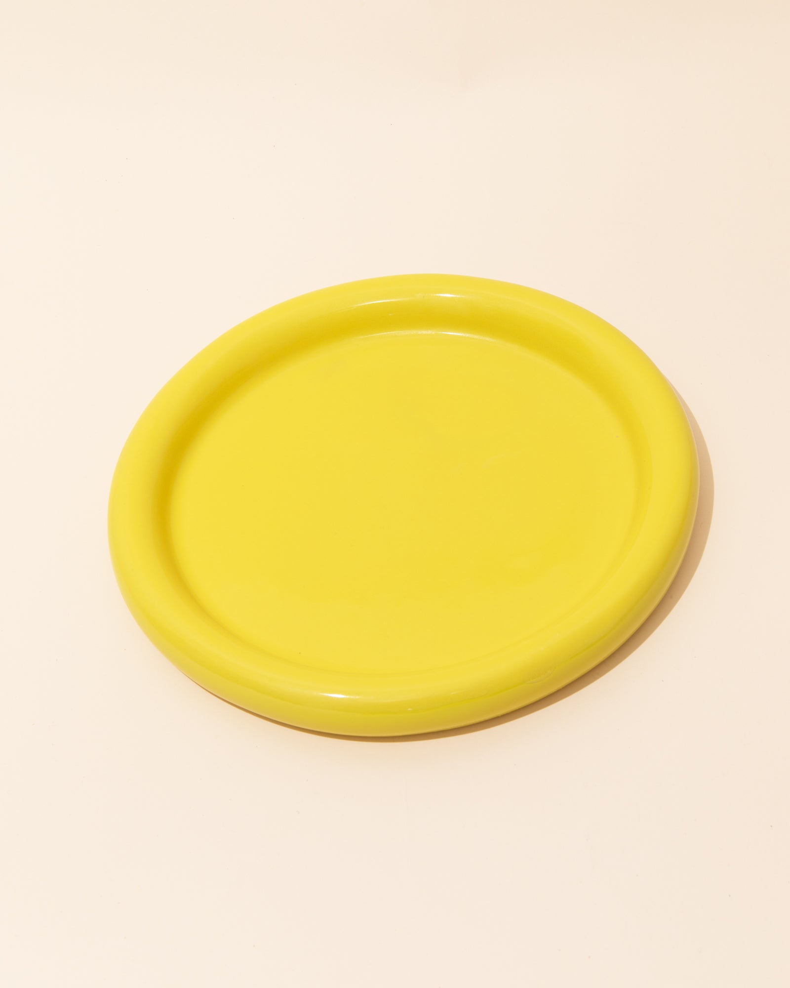Ceramic Dinner Plate | Warm Olive