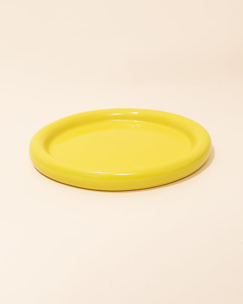 Ceramic Dinner Plate | Warm Olive