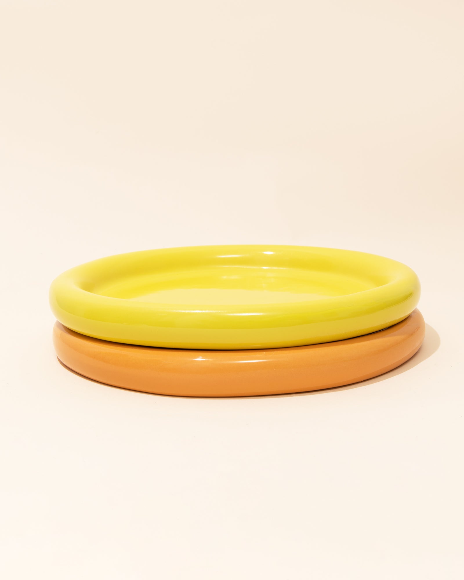 Ceramic Dinner Plate | Orange