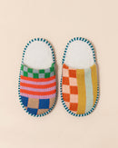 Verloop Patchwork Slide Slippers | Candy
